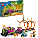 Lego Stunt Truck & Ring Of Fire Chalnge 60357